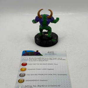 HeroClix DC Comics Maul #024 Loose Figure with Card FRENLY BRICKS - Open 7 Days