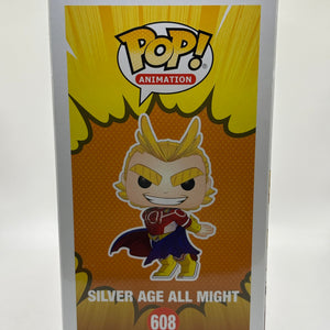 Funko POP! Animation My Hero Academia #608 Silver Age All Might Exclusive FRENLY BRICKS - Open 7 Days