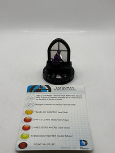 HeroClix DC Comics 10th Anniversary- Catwoman #015 Loose Figure with Card