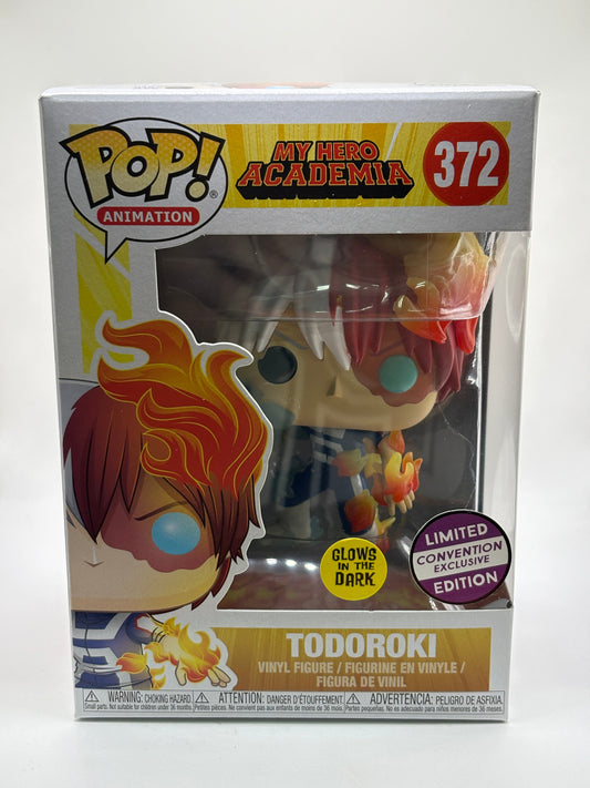 Funko POP! Animation My Hero Academia #372 Todoroki Glow Limited Con Exclusive FRENLY BRICKS - Open 7 Days