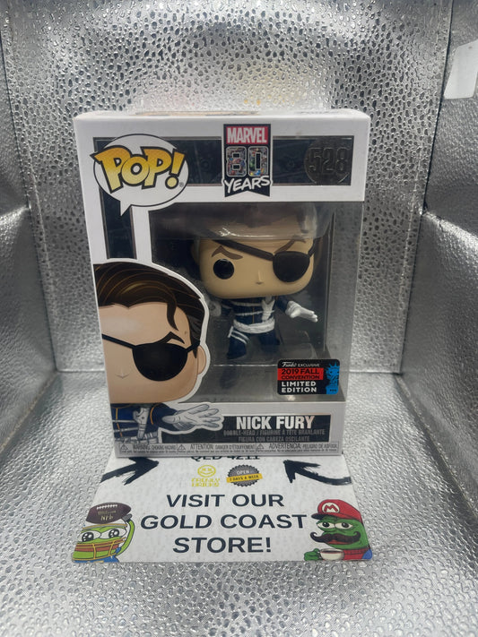 Funko Pop! Marvel: Nick Fury 2019 Fall Convention Exclusive #528 FRENLY BRICKS - Open 7 Days