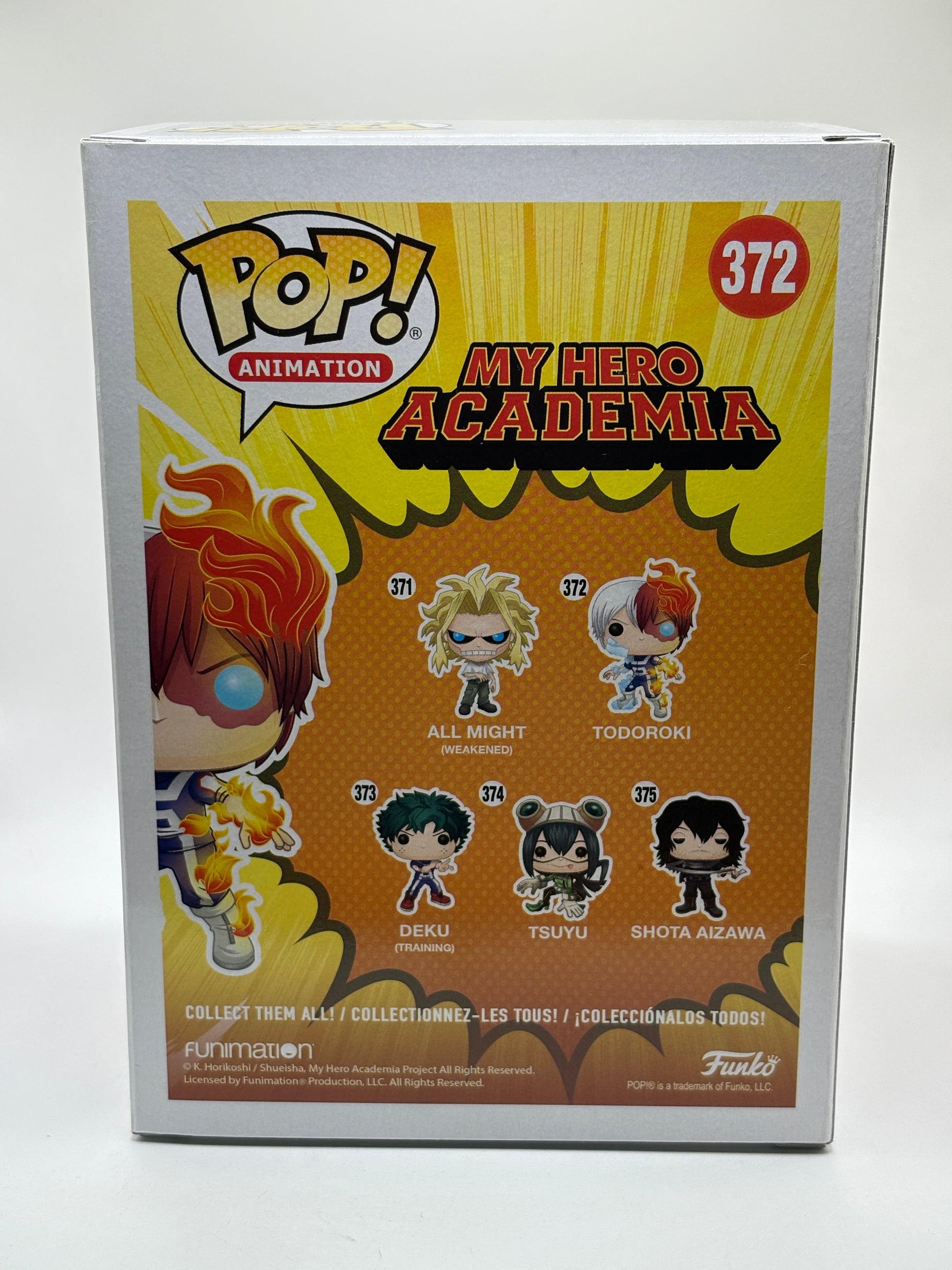 Funko POP! Animation My Hero Academia #372 Todoroki Glow Limited Con Exclusive FRENLY BRICKS - Open 7 Days