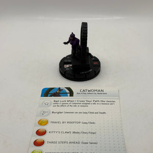 HeroClix DC Comics 10th Anniversary- Catwoman #015 Loose Figure with Card FRENLY BRICKS - Open 7 Days