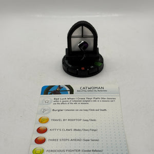HeroClix DC Comics 10th Anniversary- Catwoman #015 Loose Figure with Card FRENLY BRICKS - Open 7 Days