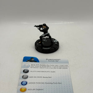 HeroClix Marvel - Punisher #205 Loose Figure with Card FRENLY BRICKS - Open 7 Days