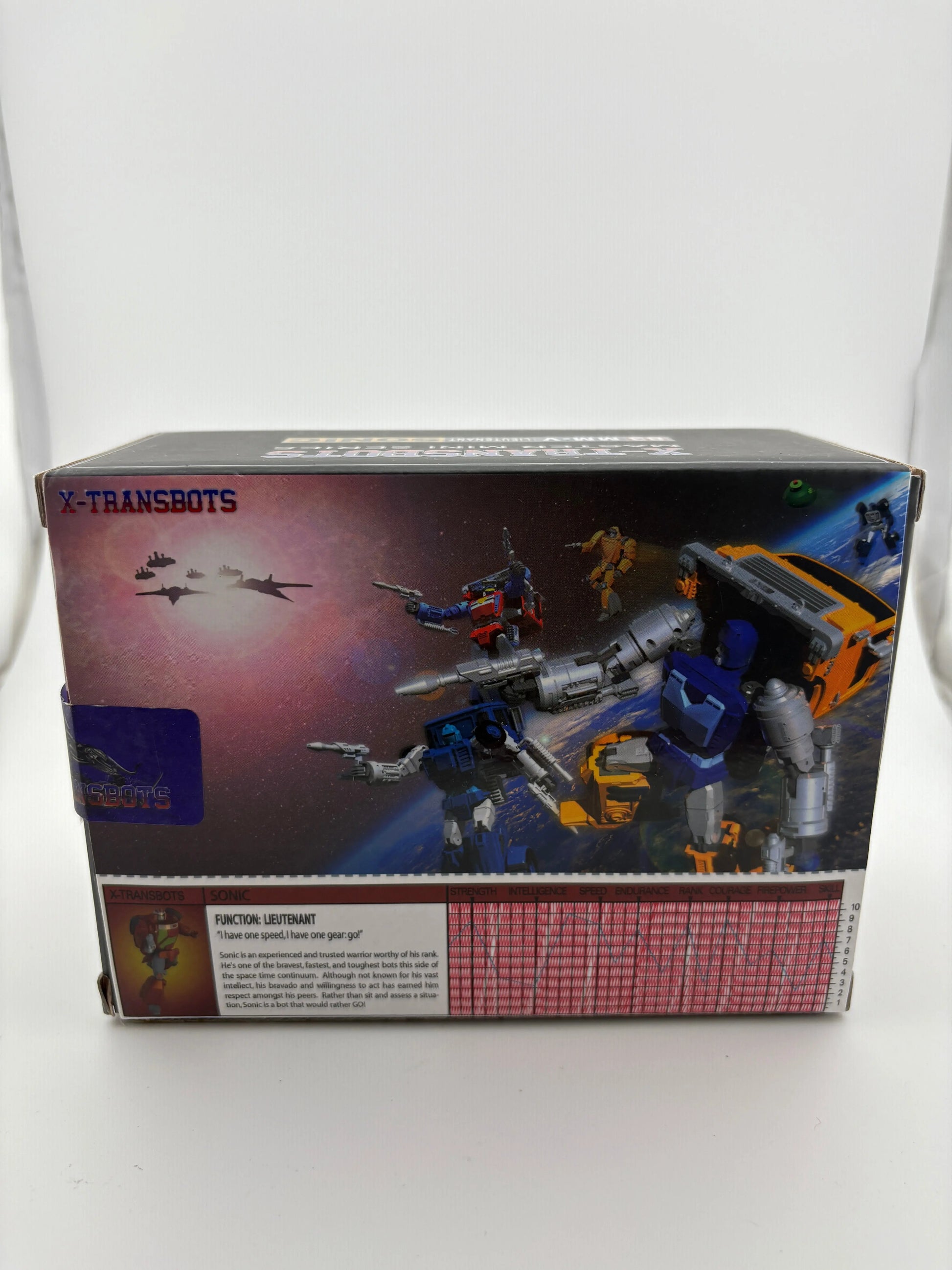 Transformable Toys X-Transbots MM-V LIEUTENANT SONIC Turbo Toys Action Figures FRENLY BRICKS - Open 7 Days