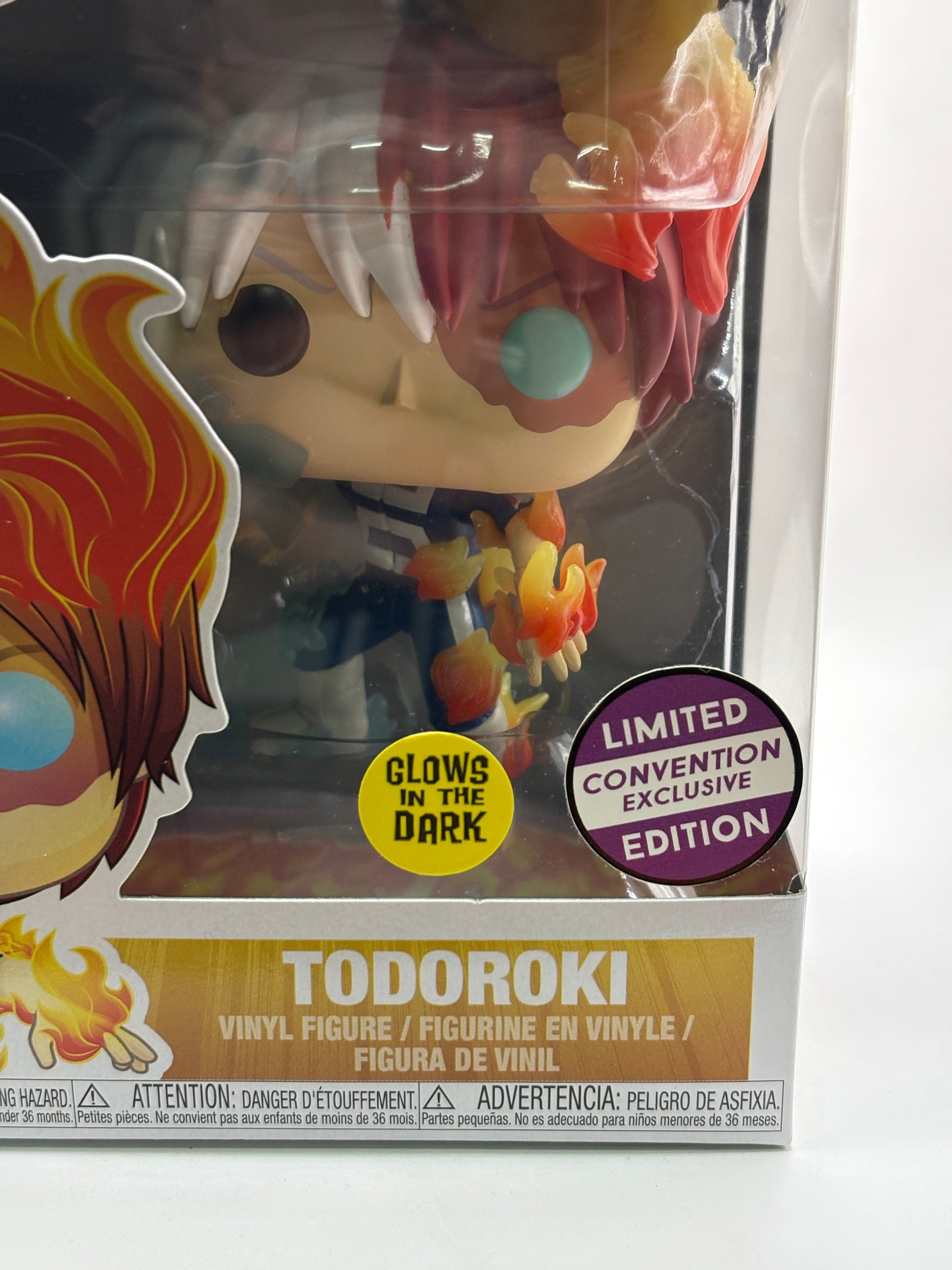 Funko POP! Animation My Hero Academia #372 Todoroki Glow Limited Con Exclusive FRENLY BRICKS - Open 7 Days