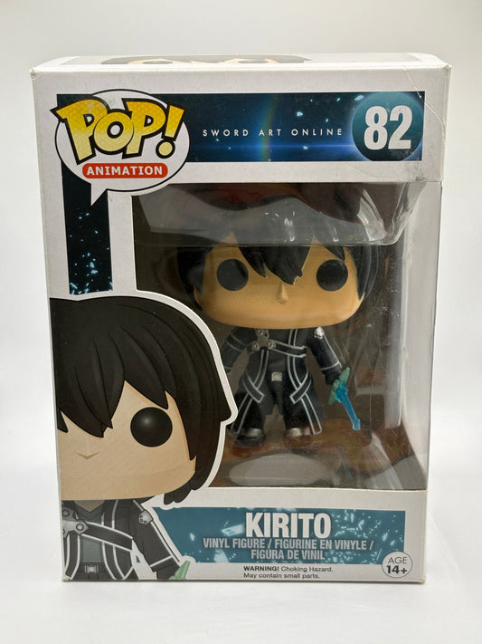Funko POP! Animation Sword Art Online #82 Kirito Vinyl Figure FRENLY BRICKS - Open 7 Days