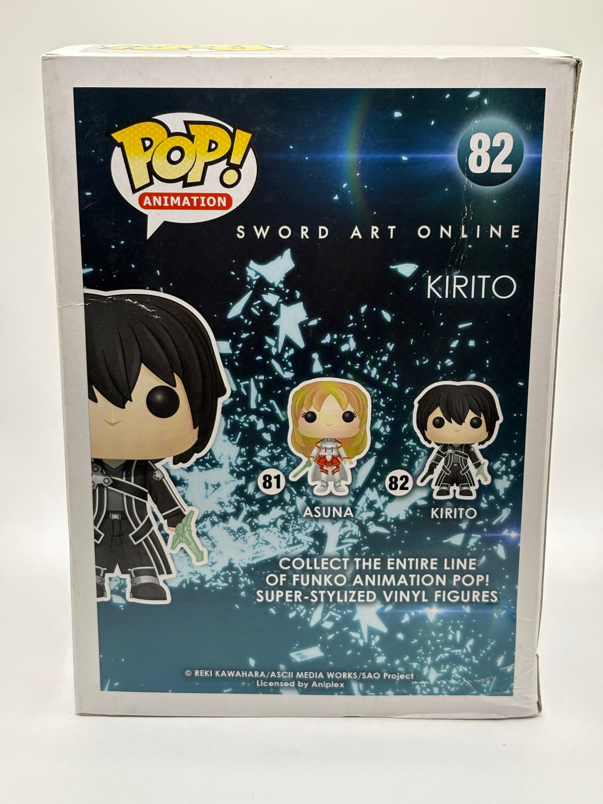 Funko POP! Animation Sword Art Online #82 Kirito Vinyl Figure FRENLY BRICKS - Open 7 Days