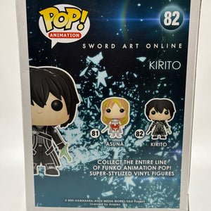 Funko POP! Animation Sword Art Online #82 Kirito Vinyl Figure FRENLY BRICKS - Open 7 Days