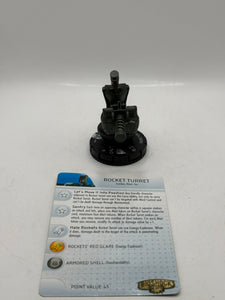 HeroClix Bioshock Infinite - Rocket Turret #006 Loose Figure with Card