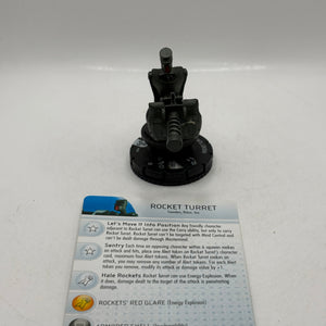 HeroClix Bioshock Infinite - Rocket Turret #006 Loose Figure with Card FRENLY BRICKS - Open 7 Days
