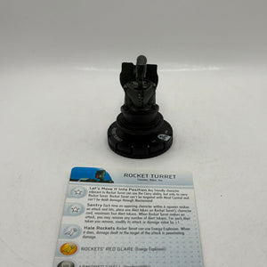 HeroClix Bioshock Infinite - Rocket Turret #006 Loose Figure with Card FRENLY BRICKS - Open 7 Days