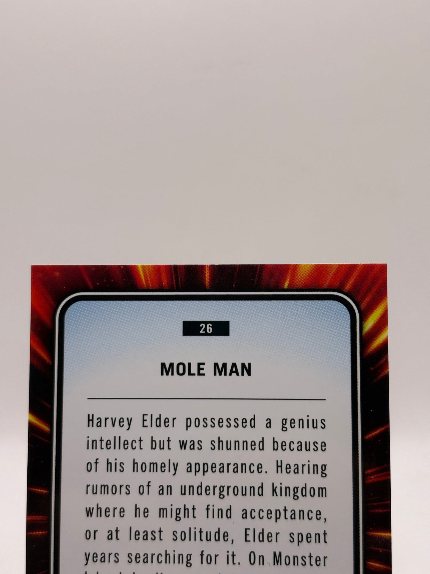 2025 Topps Chrome Marvel /39 Torch Refractor Mole Man FRENLY BRICKS - Open 7 Days