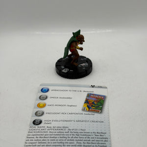 HeroClix Marvel - Man-Beast #034 Loose Figure with Card FRENLY BRICKS - Open 7 Days