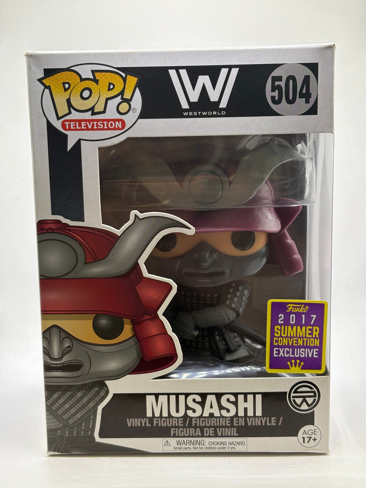 Funko POP! Television WestWorld #504 Musashi 2017 Summer Convention Exclusive