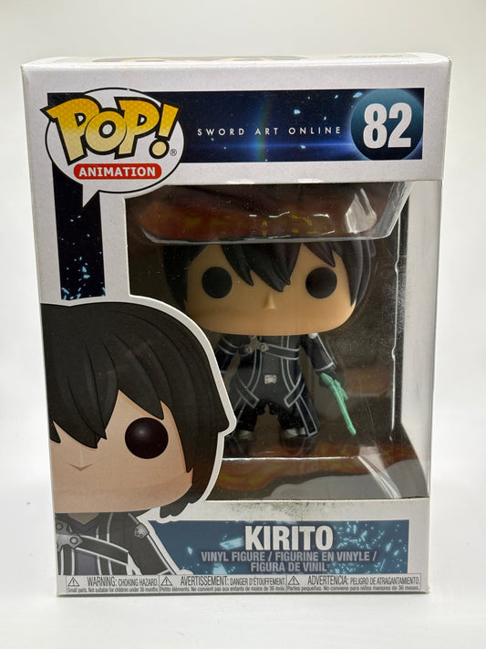 Funko POP! Animation Sword Art Online #82 Kirito Vinyl Figure FRENLY BRICKS - Open 7 Days