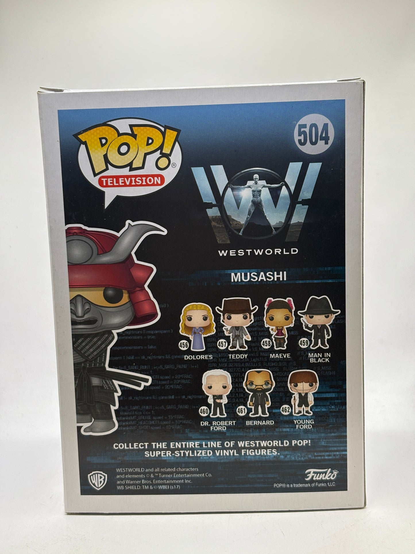 Funko POP! Television WestWorld #504 Musashi 2017 Summer Convention Exclusive