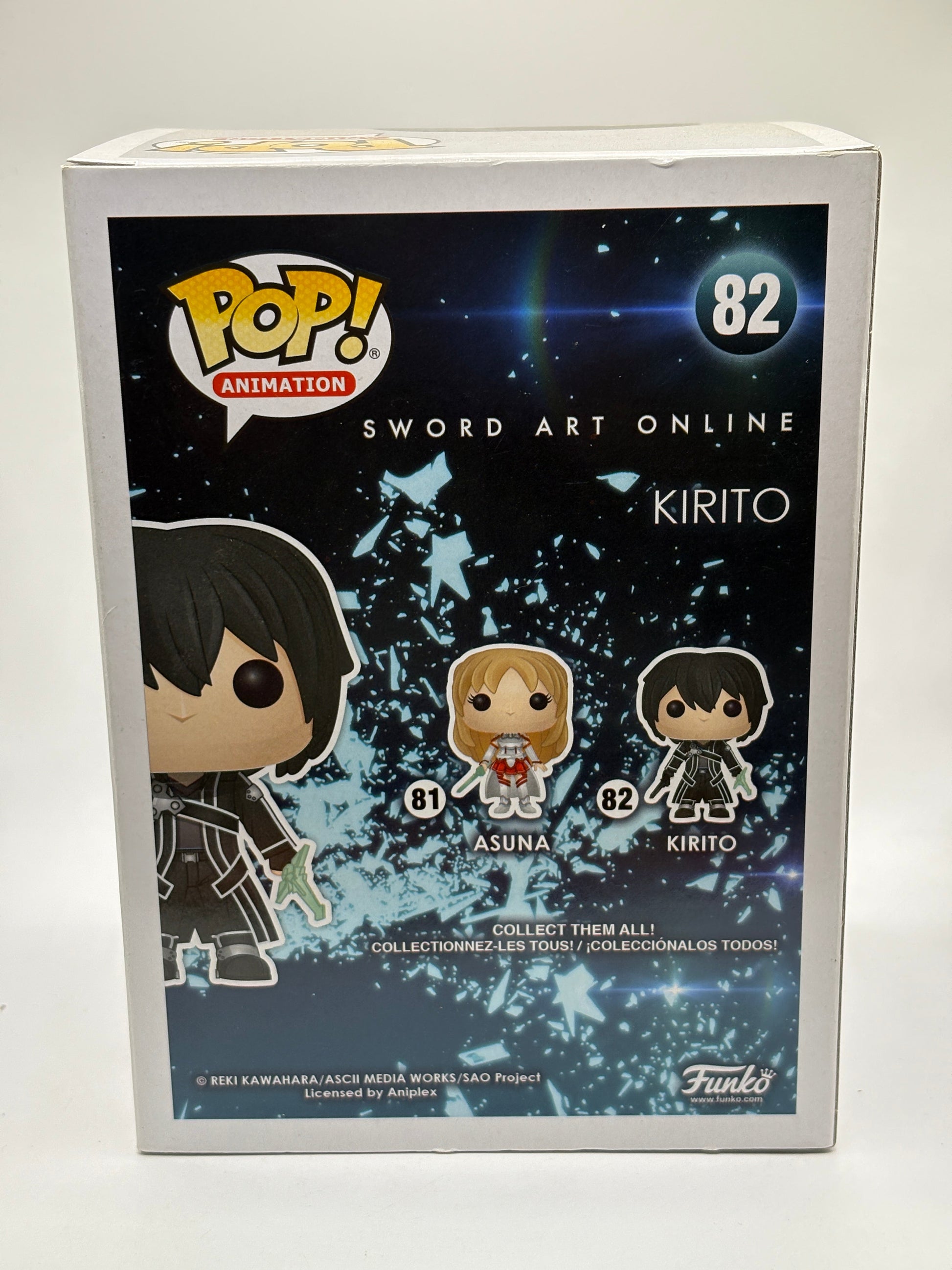 Funko POP! Animation Sword Art Online #82 Kirito Vinyl Figure FRENLY BRICKS - Open 7 Days