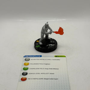 HeroClix Marvel 10th Anniversary- Iron Man #012 Loose Figure with Card FRENLY BRICKS - Open 7 Days