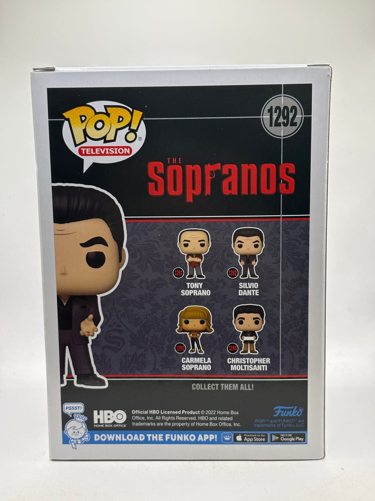 Funko POP! Television The Sopranos #1292 Silvio Dante Vinyl Figure