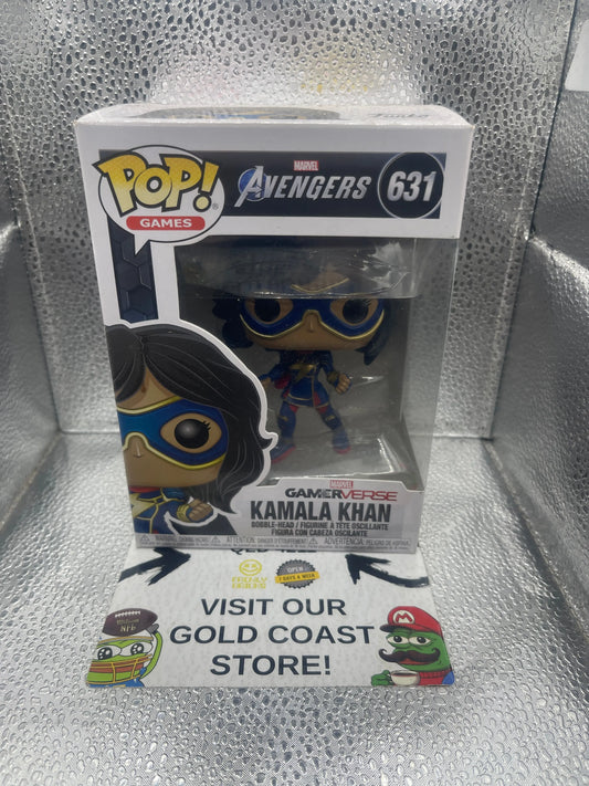Funko POP! Games Marvel Avengerd #631 Kamala Khan FRENLY BRICKS - Open 7 Days