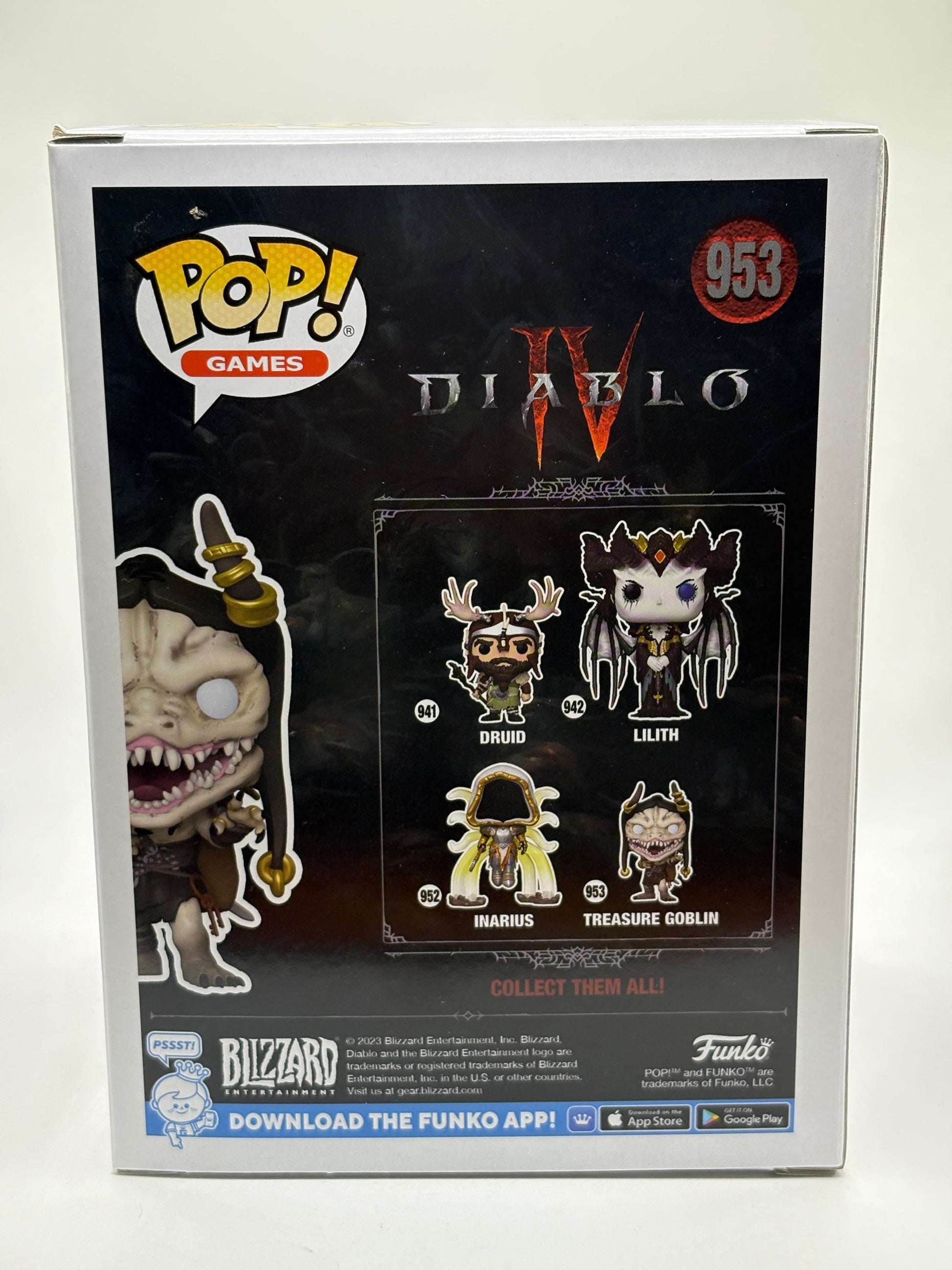 Funko POP! Games Diablo IV #953 Treasure Goblin Vinyl Figure FRENLY BRICKS - Open 7 Days