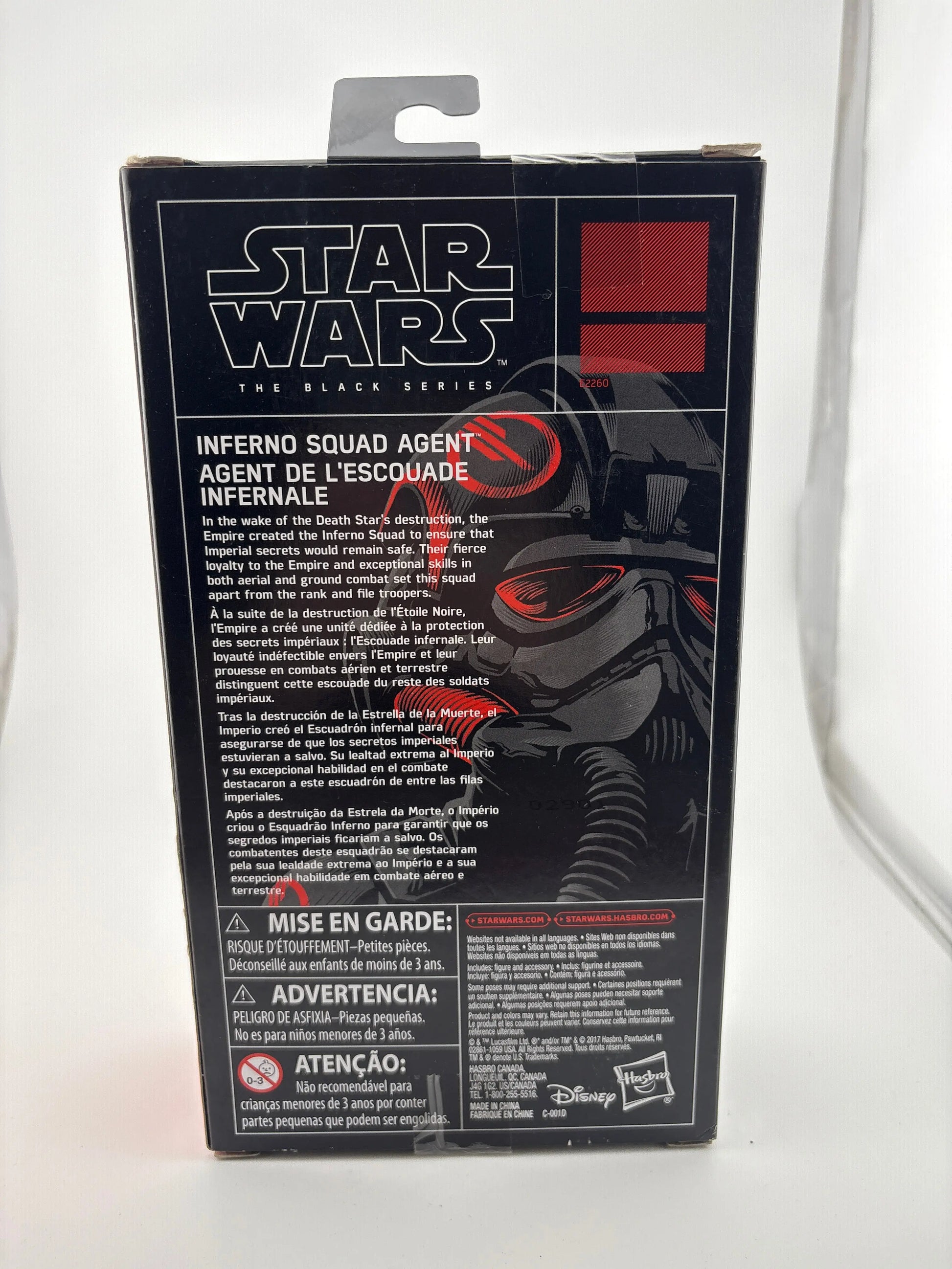 Star Wars Black Series 6" figure INFERNO SQUAD AGENT- NEW & SEALED FRENLY BRICKS - Open 7 Days