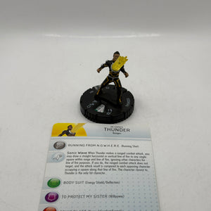 HeroClix DC Comics - Thunder #041 Loose Figure with Card FRENLY BRICKS - Open 7 Days