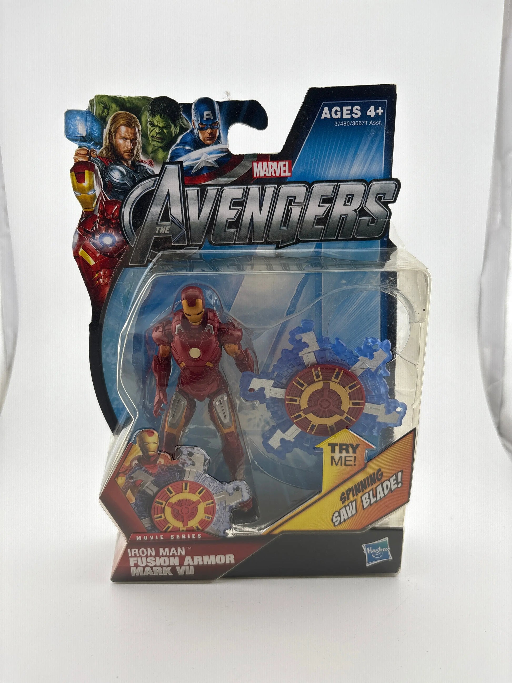 2011 Hasbro Marvel The Avengers Iron Man Fusion Armor Mark VII Action Figure FRENLY BRICKS - Open 7 Days