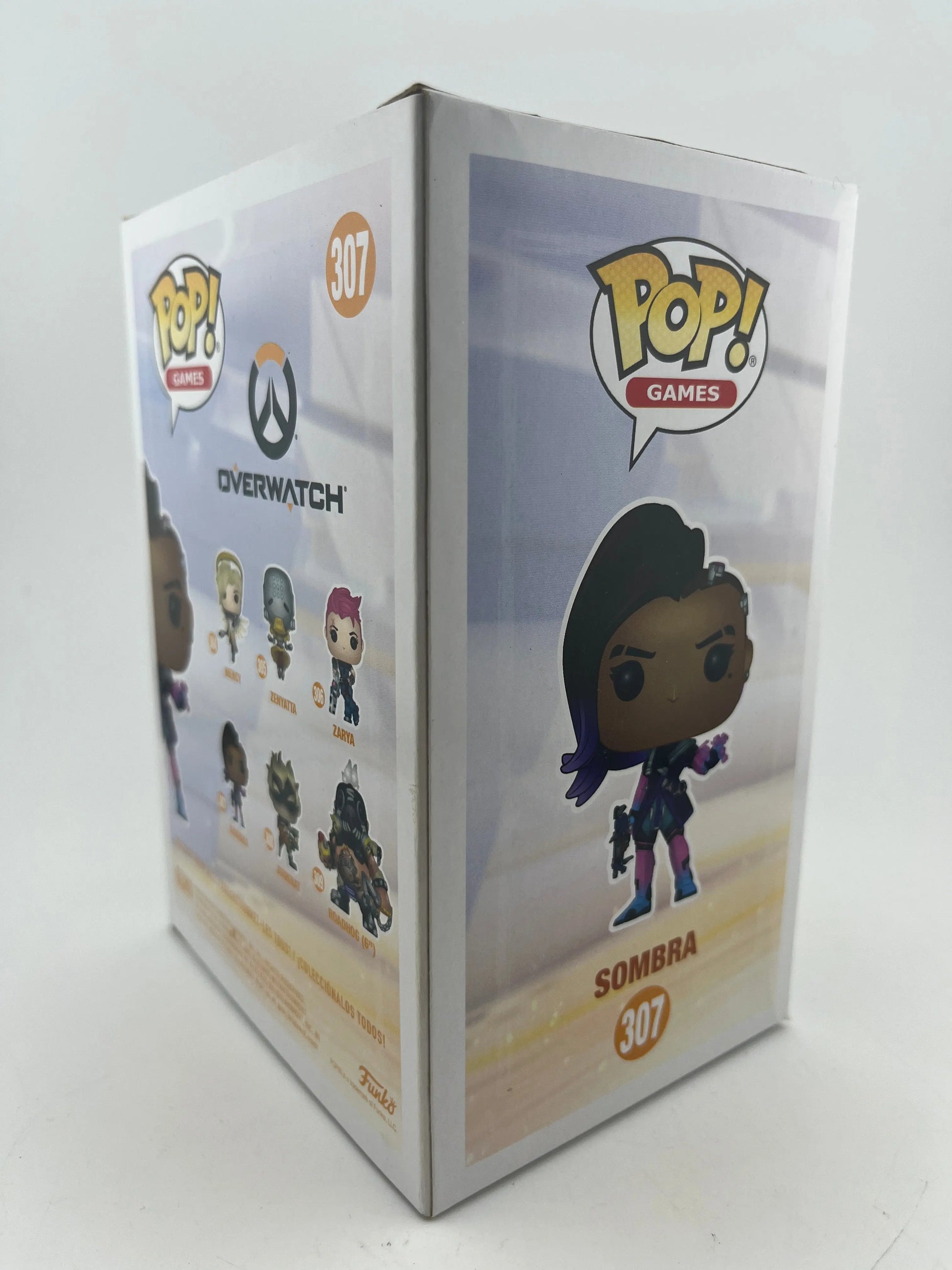 Funko POP! Games Overwatch Sombra #307 Signed Autograph Carolina Ravassa NO COA FRENLY BRICKS - Open 7 Days