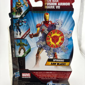 2011 Hasbro Marvel The Avengers Iron Man Fusion Armor Mark VII Action Figure FRENLY BRICKS - Open 7 Days