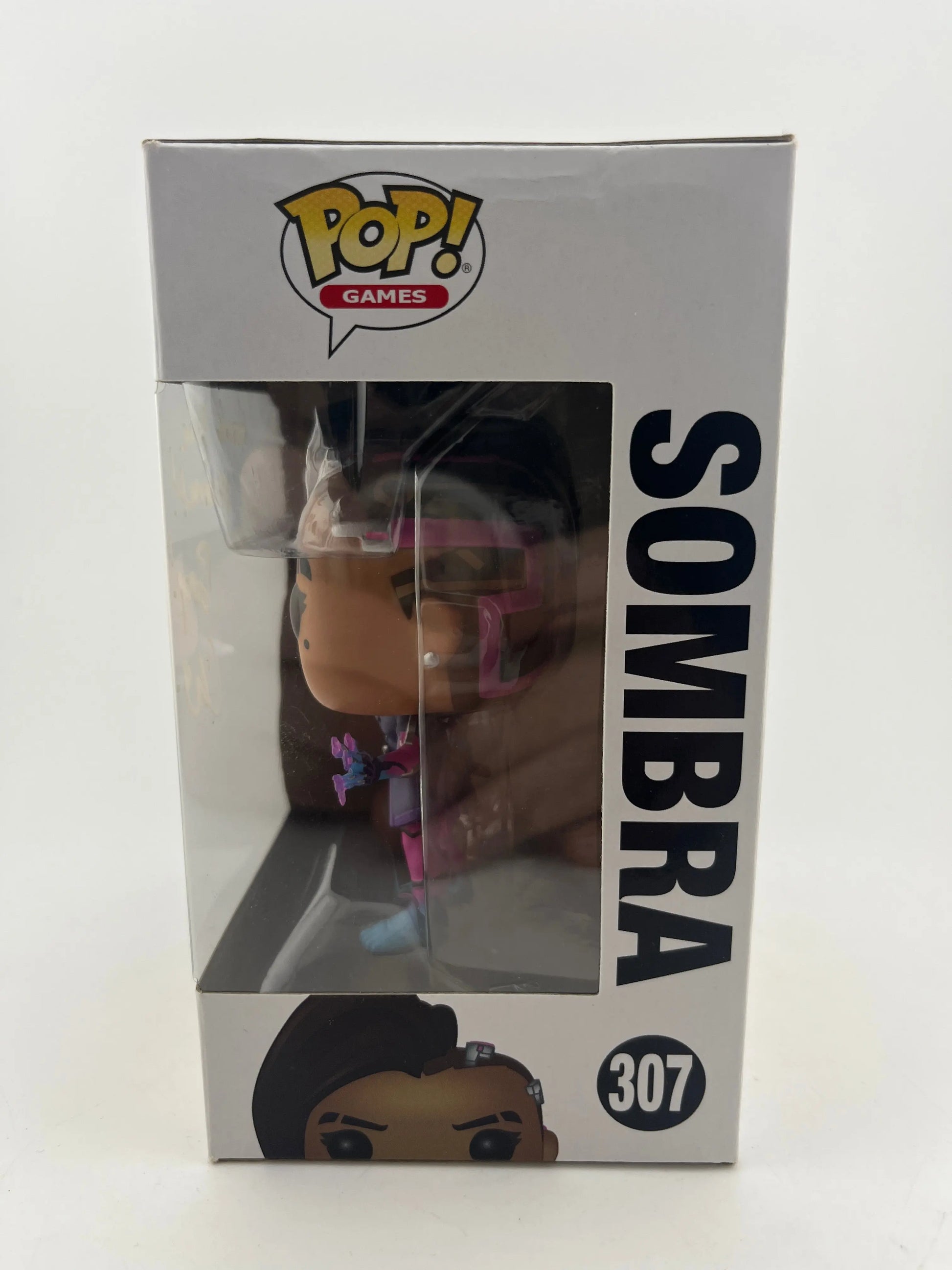 Funko POP! Games Overwatch Sombra #307 Signed Autograph Carolina Ravassa NO COA FRENLY BRICKS - Open 7 Days
