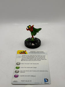 HeroClix DC Comics - Green Lantern #011 Loose Figure with Card