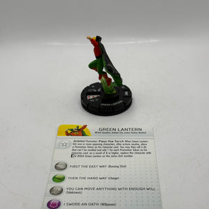 HeroClix DC Comics - Green Lantern #011 Loose Figure with Card FRENLY BRICKS - Open 7 Days