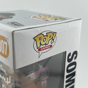 Funko POP! Games Overwatch Sombra #307 Signed Autograph Carolina Ravassa NO COA FRENLY BRICKS - Open 7 Days