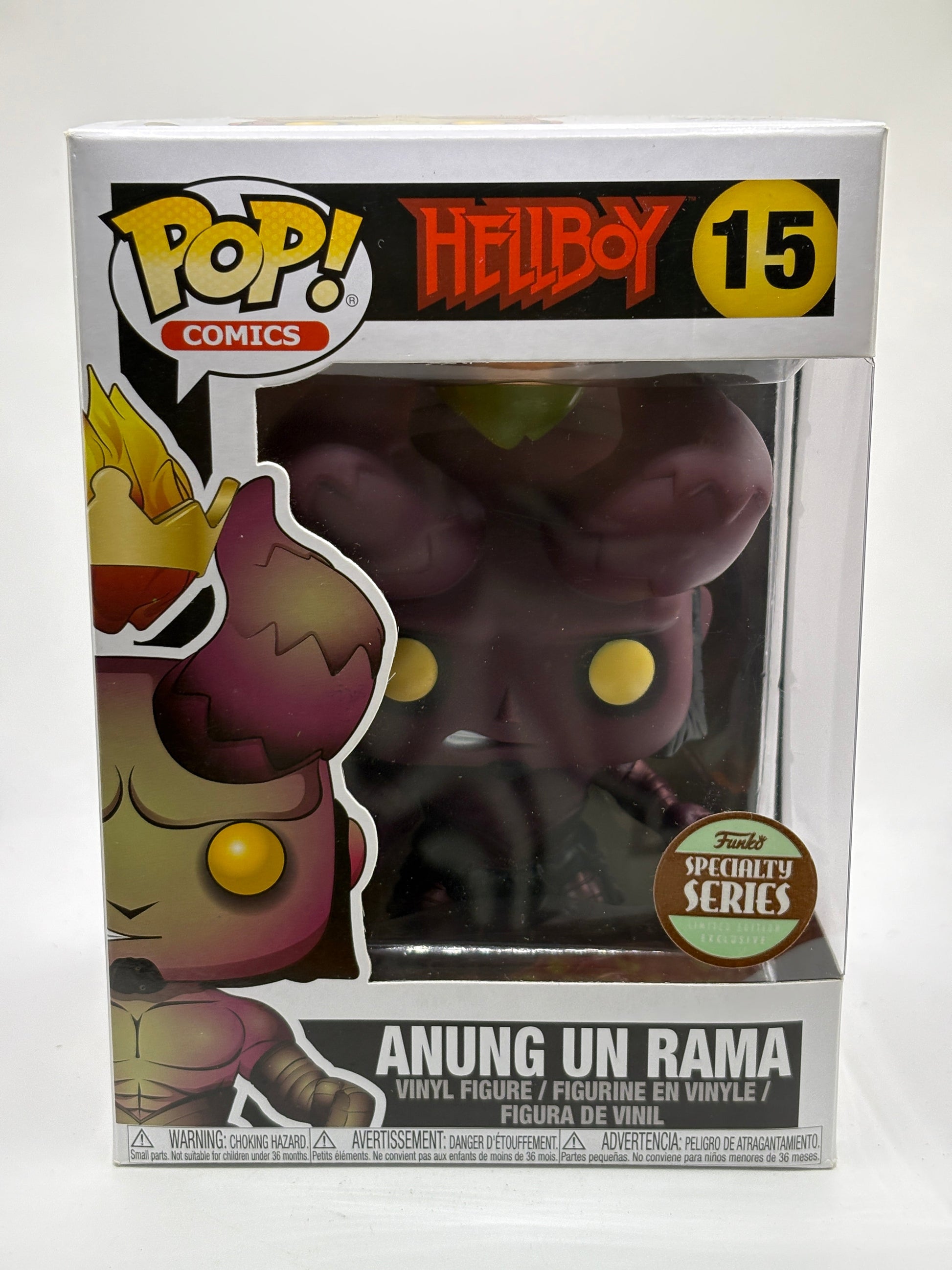 Funko POP! Comics Hellboy #15 Anung Un Rama Specialty Series FRENLY BRICKS - Open 7 Days
