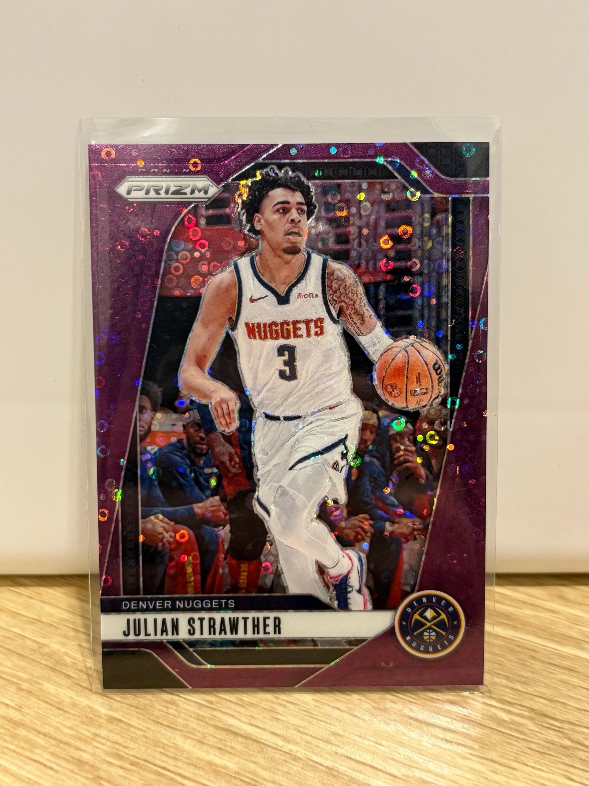 2024-25 Panini Prizm Julian Strawther Fast Break Purple /75 FRENLY BRICKS - Open 7 Days