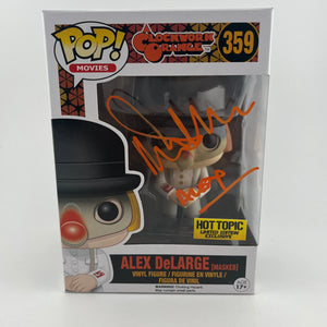 Funko POP Movie A Clockwork Orange Alex DeLarge #359 Autographed Malcom McDowell FRENLY BRICKS - Open 7 Days