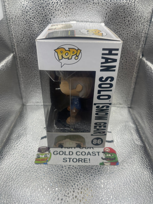 Funko POP! Star Wars #86 Han Solo Snow Gear Lootcrate Exclusive FRENLY BRICKS - Open 7 Days