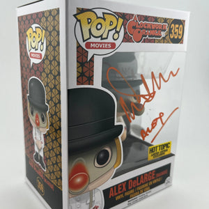 Funko POP Movie A Clockwork Orange Alex DeLarge #359 Autographed Malcom McDowell FRENLY BRICKS - Open 7 Days