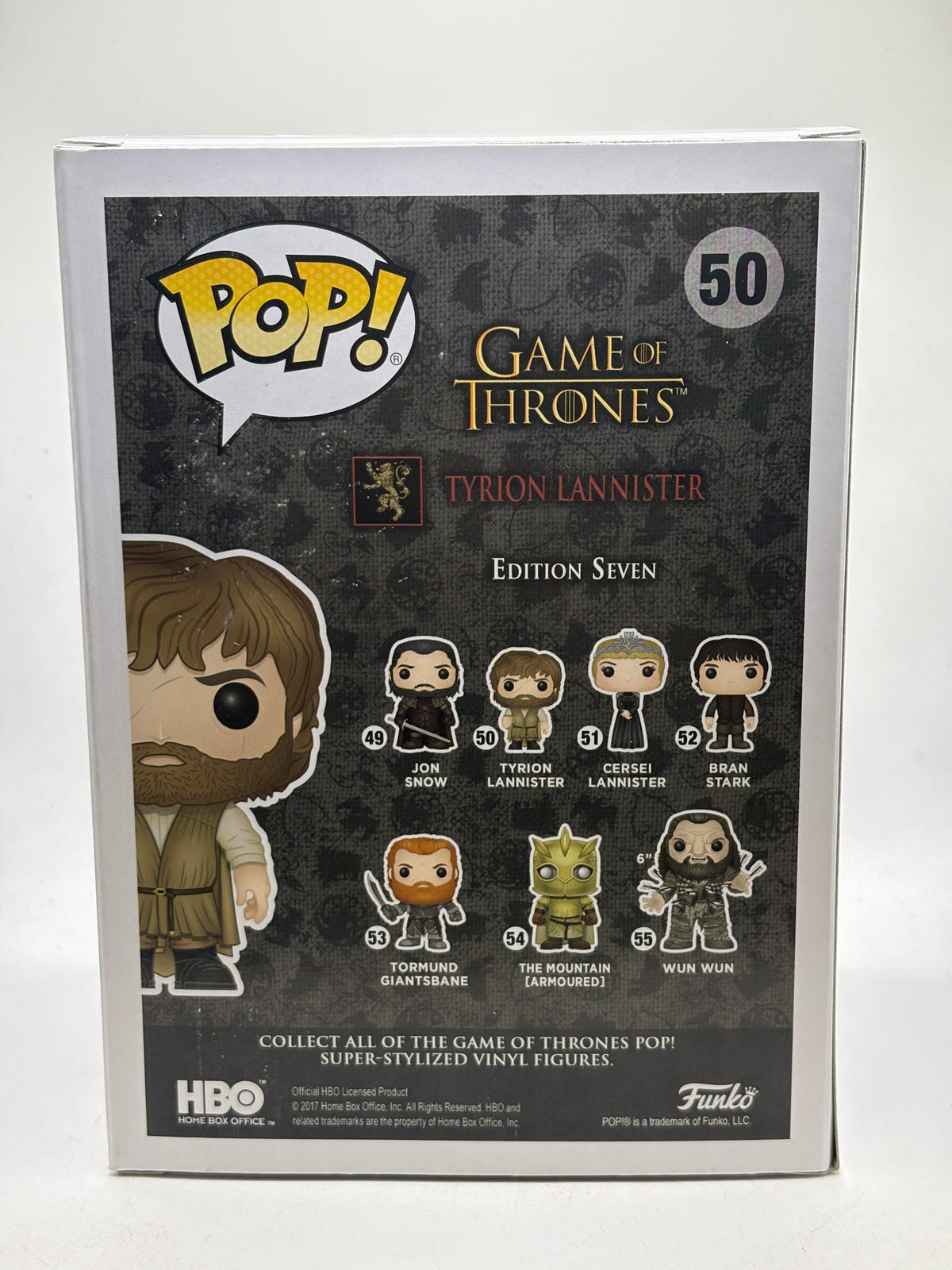 Funko POP! Game of Thrones #50 Tyrion Lannister Vinyl Figure, photo 3 image 3