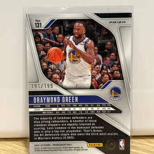 2024-25 Panini Prizm - Draymond Green #131 Blue Prizm /199 FRENLY BRICKS - Open 7 Days