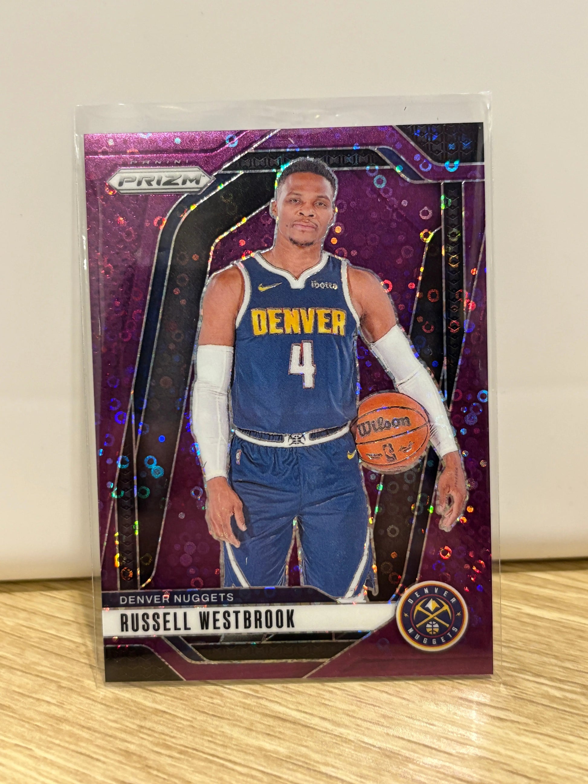 2024-25 Panini Prizm Fast Break Purple Prizm /75 Russell Westbrook #157 FRENLY BRICKS - Open 7 Days
