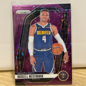 2024-25 Panini Prizm Fast Break Purple Prizm /75 Russell Westbrook #157 FRENLY BRICKS - Open 7 Days
