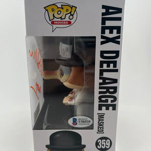 Funko POP Movie A Clockwork Orange Alex DeLarge #359 Autographed Malcom McDowell FRENLY BRICKS - Open 7 Days