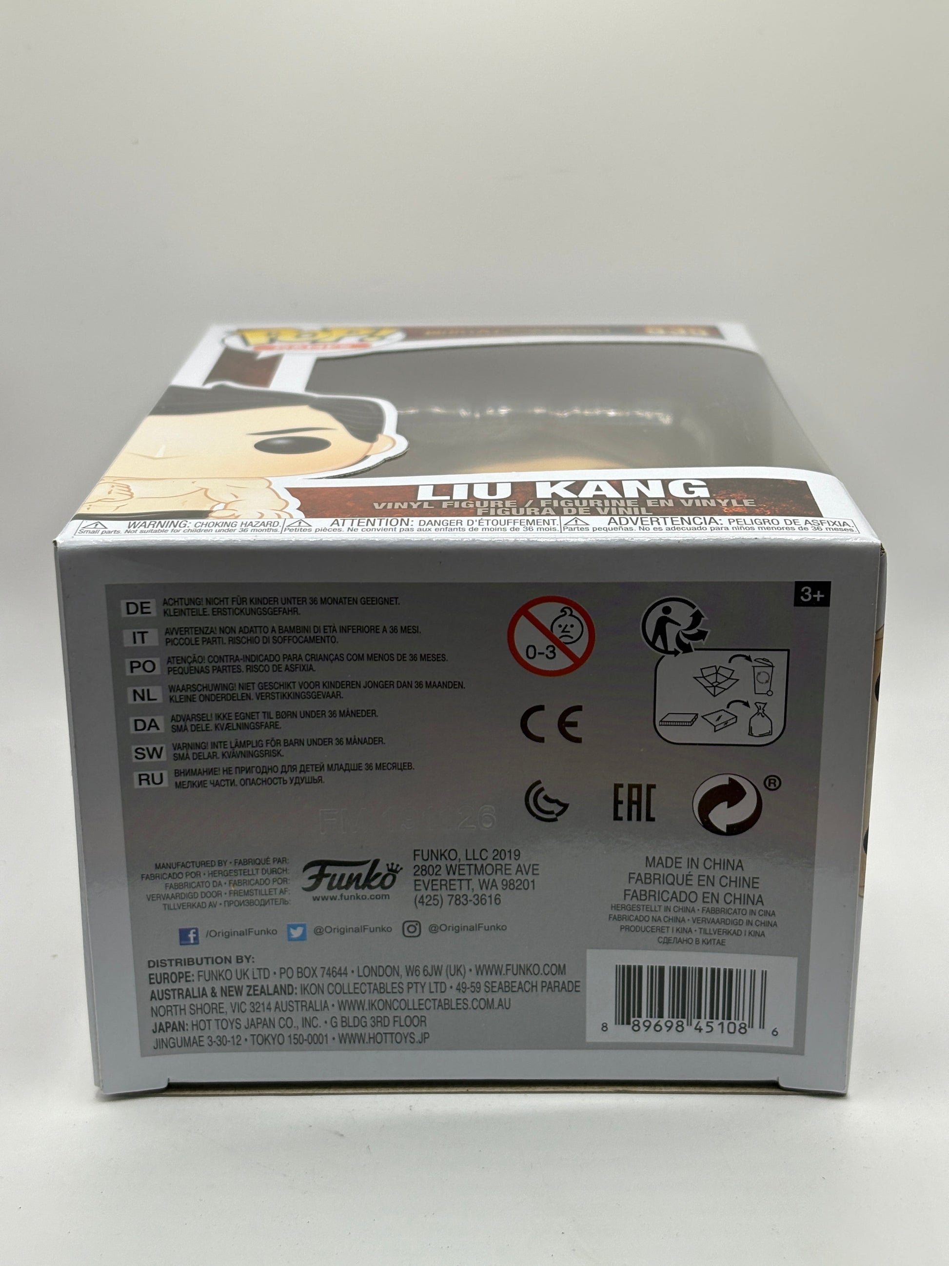 Funko POP! Games Mortal Kombat #535 Liu Kang Vinyl Figure FRENLY BRICKS - Open 7 Days