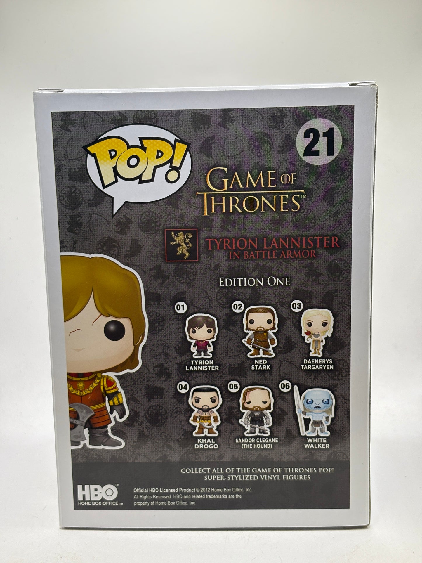 Funko POP! Game of Thrones #21 Tyrion Lannister in Battle Armor Vinyl Figure