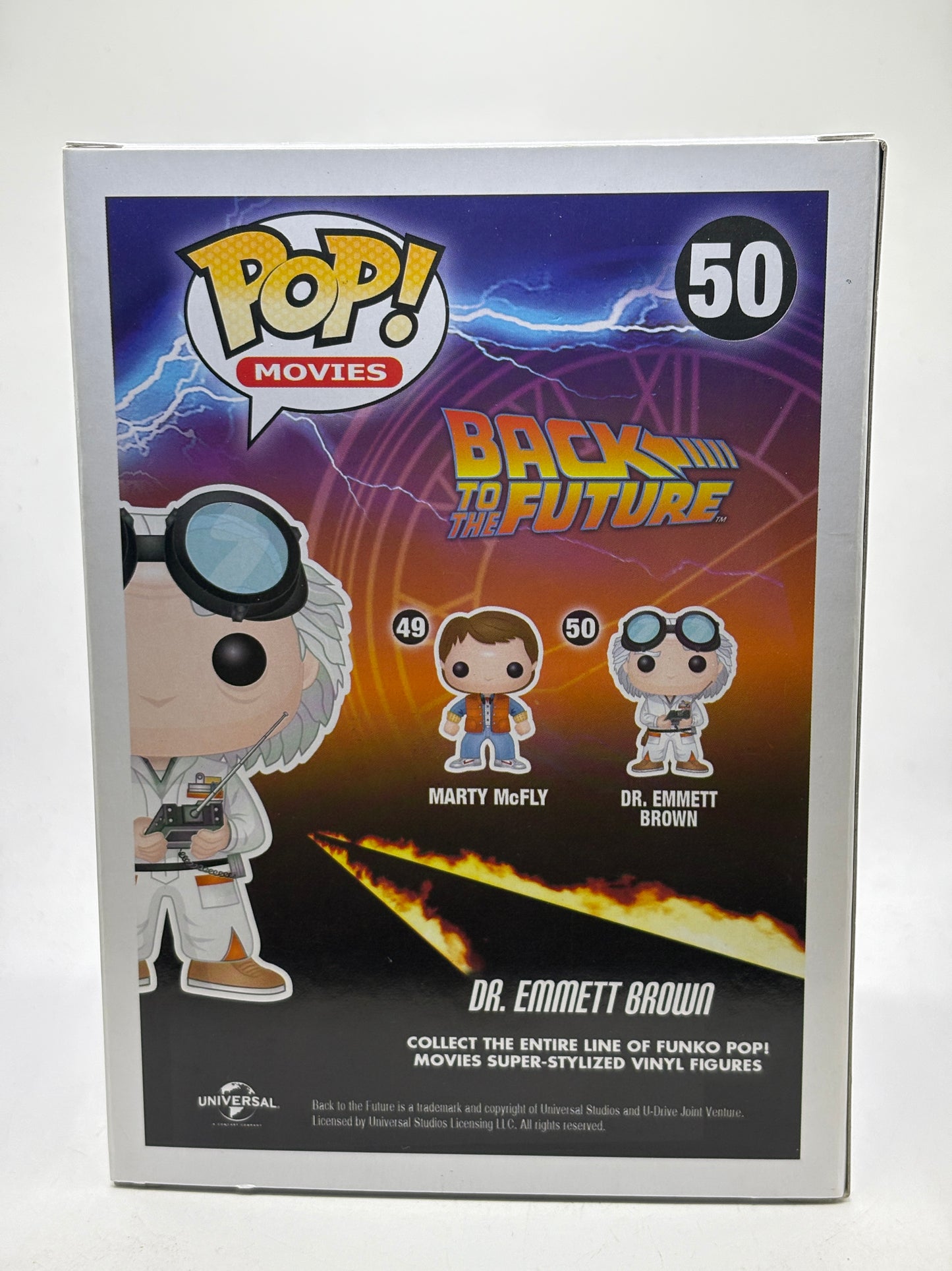 Funko POP! Movies Back to the Future #50 Dr. Emmett Brown Vinyl Figure