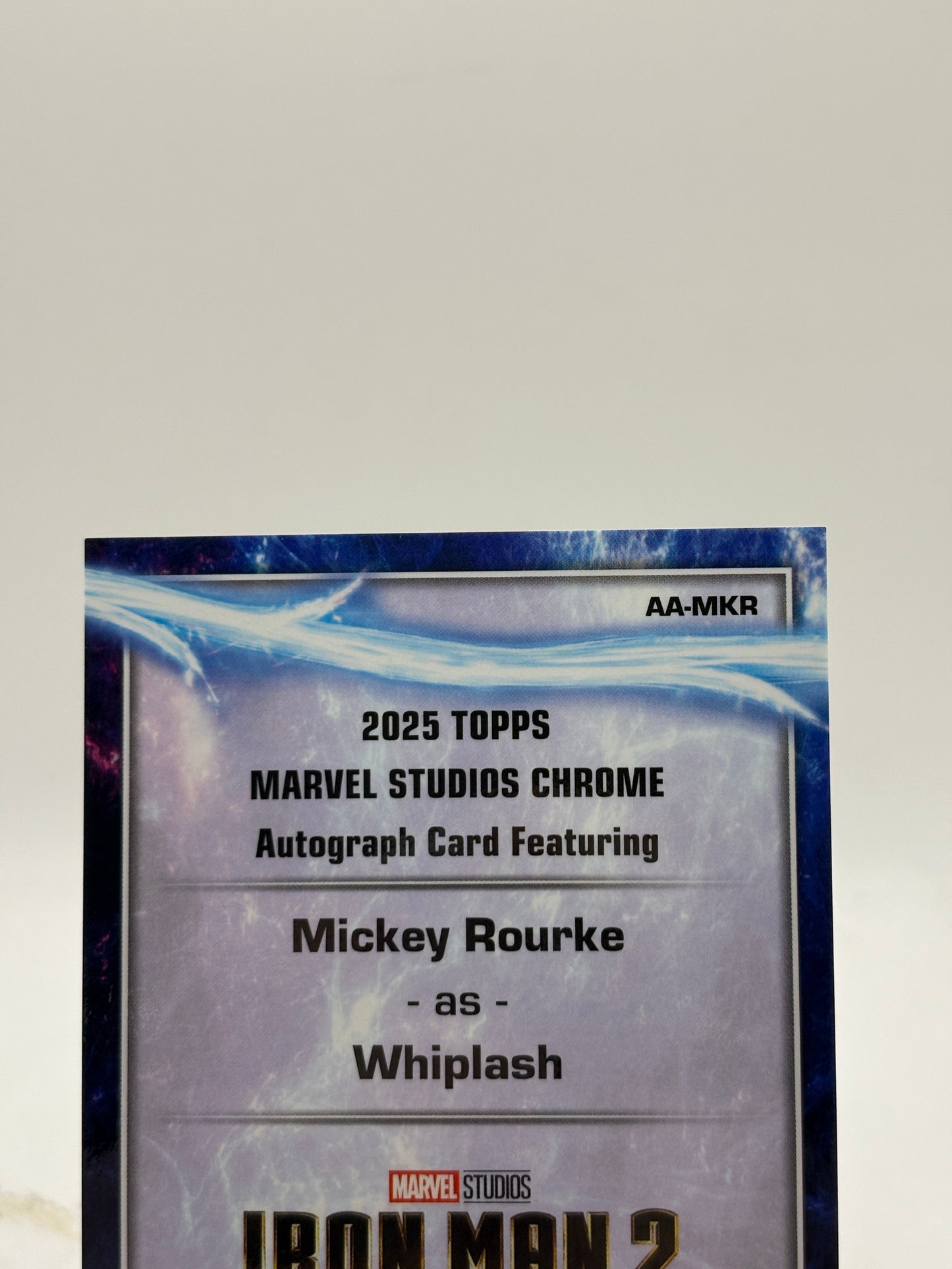 2025 Topps Chrome Marvel Studios Mickey Rourke as Whiplash Auto #AA-MKR FRENLY BRICKS - Open 7 Days